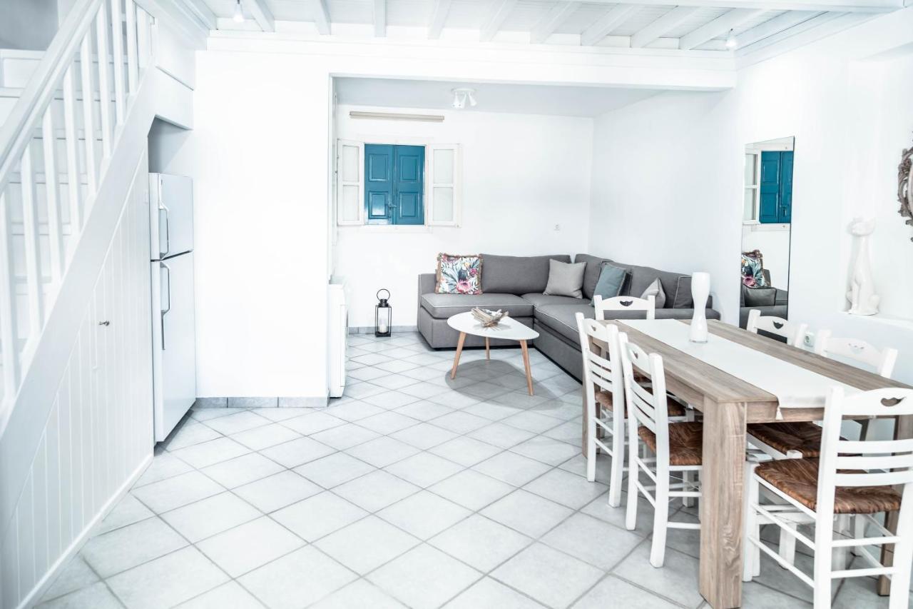 Апартаменты Mykonos Vibes Downtown Townhouse Mykonos Town Экстерьер фото