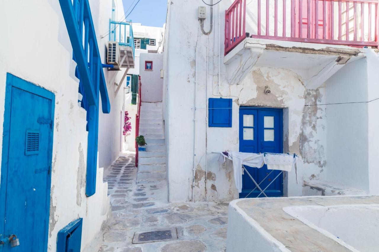 Апартаменты Mykonos Vibes Downtown Townhouse Mykonos Town Экстерьер фото